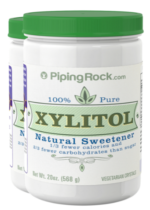 100% Pure Xylitol Sweetener, 20 oz (567 g) Bottles, 2 Bottles