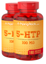 5-HTP, 100 mg, 180 Quick Release Capsules, 2 Bottles