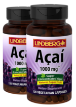 Acai, 1000 mg, 120 Capsules, 2 Bottles