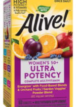 Alive! Once Daily Women's 50+ Multi-Vitamin, 60 Tablets