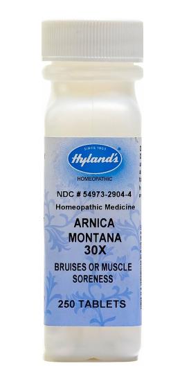 Arnica Montana 30X Homeopathic Bruising & Muscle Soreness, 250 Tablets