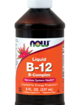 B-12 B-Complex Liquid, 8 fl oz (237 mL) Bottle