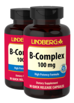 B-Complex, 100 mg, 90 Quick Release Capsules, 2 Bottles