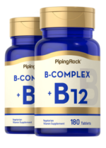 B Complex Plus Vitamin B-12, 180 Tablets, 2 Bottles