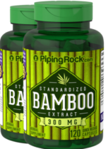 Bamboo Extract, 300 mg, 120 Quick Release Capsules, 2 Bottles