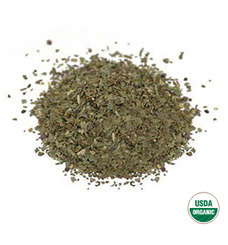 Basil Leaf Cut & Sifted (Organic), 1 lb (453,6 g) Bag
