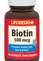 Biotin, 500 mcg, 90 Capsules