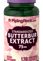 Butterbur Extract, 75 mg, 120 Quick Release Capsules