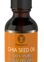 Chia Seed Oil For Skin, Hair, Lip and Nail Care, 2 fl oz (59 mL) Dropper Bottle