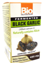 Fermented Black Garlic, 450 mg, 60 Vegetarian Capsules