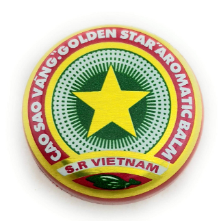 Golden Star Balm, 3 g (0.11 oz) Container
