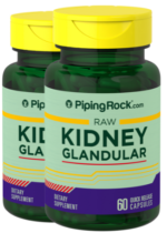 Grass Fed Beef Kidney, 500 mg, 60 Quick Release Capsules, 2 Bottles