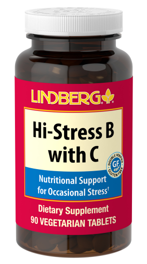 Hi-Stress B with C, 90 Vegetarian Tablets