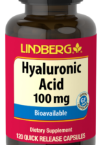 Hyaluronic Acid, 100 mg, 120 Capsules
