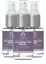Hyaluronic Acid Serum, 1 fl oz (30 mL) Pump Bottle, 3 Pump Bottles