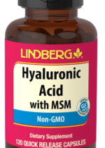 Hyaluronic Acid with MSM, 120 Capsules