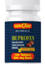 Ibuprofen 200 mg, Compare to Advil , 100 Tablets