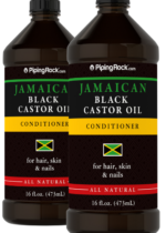 Jamaican Black Castor Oil, 16 fl oz (473 mL) Bottle, 2 Bottles