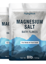 Magnesium Chloride Flakes, 8 lb (3.6 kg) Bag, 2 Bags
