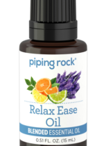 Relax Ease Essential Oil Blend (GC/MS Tested), 1/2 fl oz (15 mL) Dropper Bottle