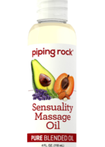 Sensuality Massage & Body Oil, 4 fl oz (118 mL) Bottle