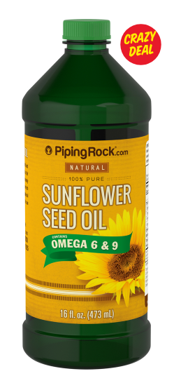Sunflower Seed Oil, 16 fl oz (473 mL) Bottle