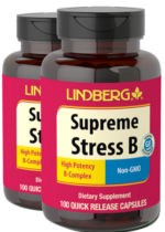 Supreme Stress B, 100 Capsules, 2 Bottles