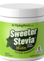 Sweeter Stevia Extract with Inulin Powder, 4.5 oz (128 g) Jar