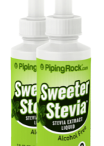 Sweeter Stevia Liquid, 2 fl oz (59 mL) Dropper Bottle, 2 Dropper Bottles