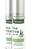 Tea Tree Oil Blemish Stick, 0.33 fl oz (10 mL) Roll-On, 2 Bottles