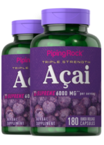 Triple Strength Acai Supreme, 3000 mg, 180 Quick Release Capsules, 2 Bottles