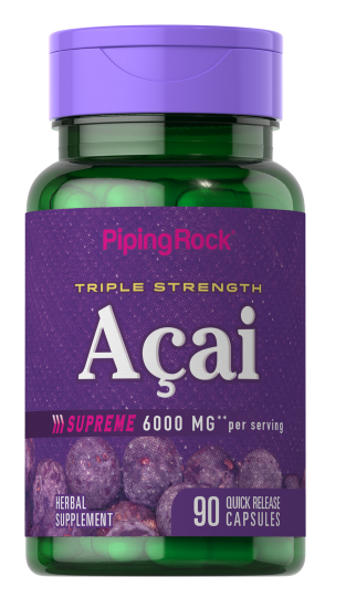 Triple Strength Acai Supreme, 6000 mg, 90 Quick Release Capsules