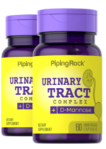 Urinary Tract Complex + D-Mannose & Cranberry, 60 Quick Release Capsules, 2 Bottles