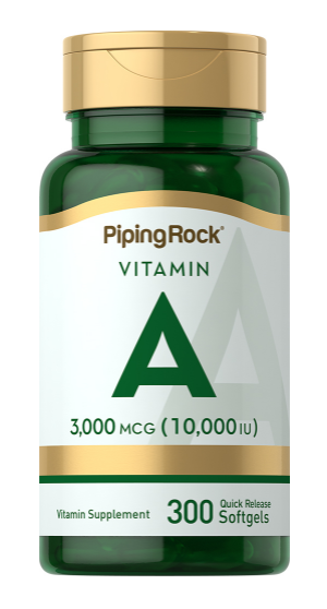 Vitamin A, 10,000 IU, 300 Quick Release Softgels ,