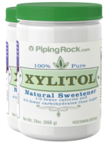 100% Pure Xylitol Sweetener, 20 oz (567 g) Bottles, 2 Bottles