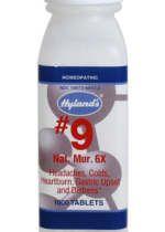 #9 Natrum Muriaticum 6X Cell Salt Homeopathic Formula for Headache, Indigestion, 500 Tablets