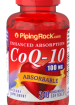 Absorbable CoQ10, 100 mg, 240 Quick Release Softgels