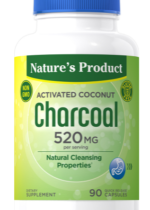 Activated Coconut Charcoal, 520 mg (per serving), 90 Quick Release Capsules