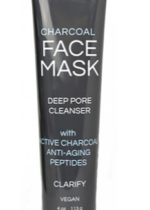 Adama Charcoal Mask Deep Pore Cleanser, 4 oz (113 g) Tube