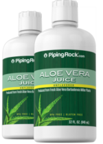 Aloe Vera Juice, 32 fl oz (946 mL) Bottles, 2 Bottles