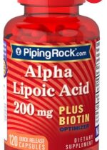 Alpha Lipoic Acid plus Biotin Optimizer, 200 mg, 120 Quick Release Capsules
