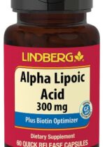 Alpha Lipoic Acid plus Biotin Optimizer, 300 mg, 60 Quick Release Capsules