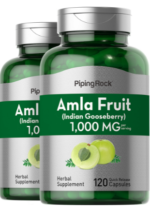 Amla Fruit (Indian Gooseberry), 1,000 mg (per serving), 120 Quick Release Capsules, 2 Bottles
