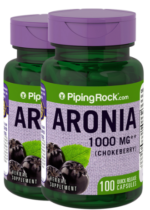Aronia (Chokeberry), 1000 mg, 100 Quick Release Capsules, 2 Bottles