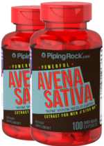 Avena sativa 100 quick release capsules 2 bottles