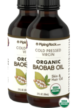 Baobab Oil Pure (Organic), 2 fl oz (59 mL) Bottle, 2 Bottles