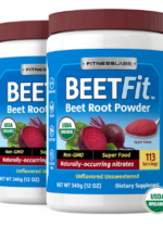 Beet Root Juice Powder (Organic) BeetFit, 12 oz (340 g) Bottle, 2 Bottles