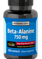 Beta Alanine, 750 mg, 120 Capsules
