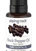 Black Pepper Essential Oil (GC/MS Tested), 1/2 fl oz (15 mL) Dropper Bottle