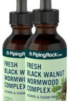 Black Walnut Wormwood Complex Liquid Extract, 2 fl oz (59 mL) Dropper Bottle, 2 Bottles
